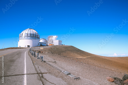 Mauna Kea Observatory Telescope, Big island, Hawaii 