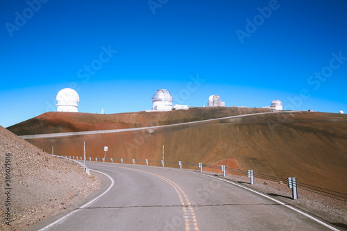 Mauna Kea Observatory Telescope, Big island, Hawaii 