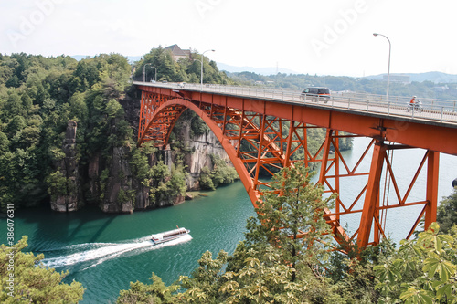 bridge over the river