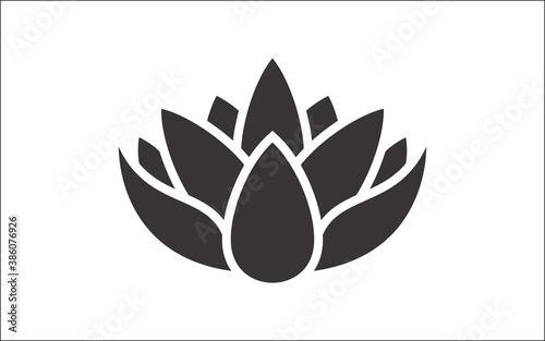 Illustration vector graphic of beautiful lotus flower-15