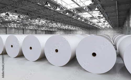 Foto white paper rolls