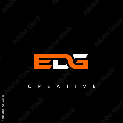 EDG Letter Initial Logo Design Template Vector Illustration	
