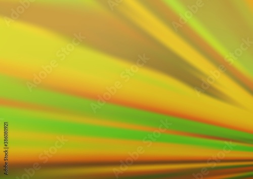 Light Green, Yellow vector pattern with narrow lines.