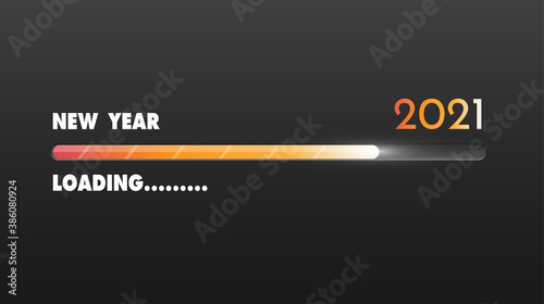 Happy new year 2021. 2021 Greetings card. abstract background.2021 background banner. Vector illustration.