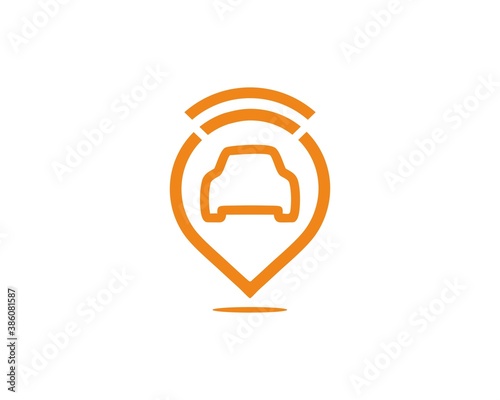 search car position logo icon