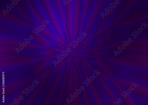 Dark Purple vector blurred bright template.