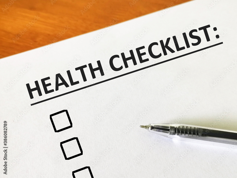 Obraz premium Questionnaire