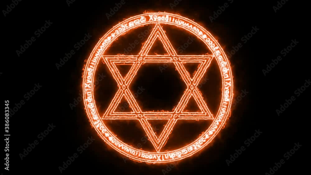magic circle glow effect animation 