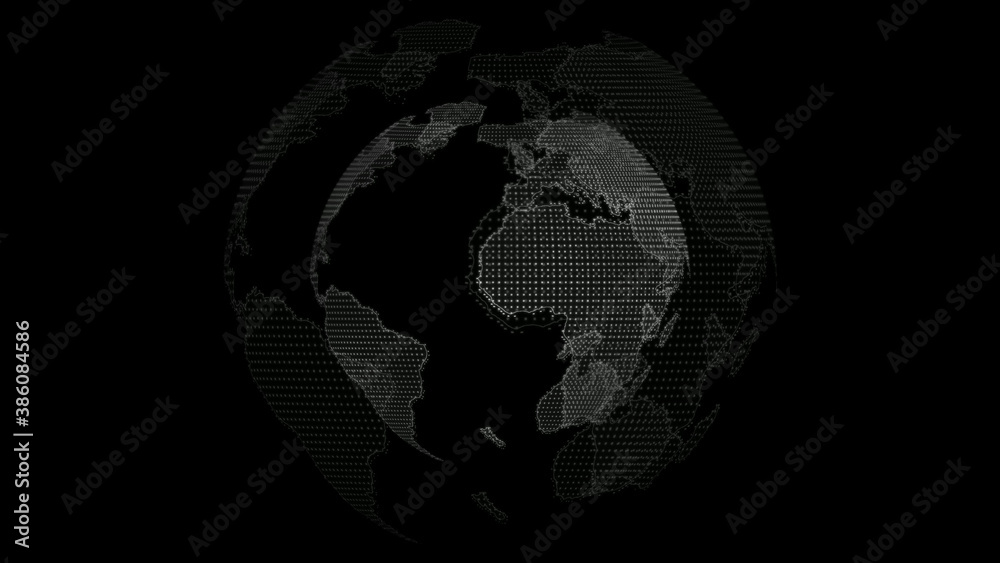 New white color 3d planet on black background, 3d planet New white color 3d planet on black background, 3d planet
