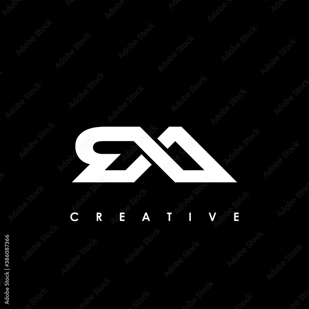 Obraz premium RA Letter Initial Logo Design Template Vector Illustration 