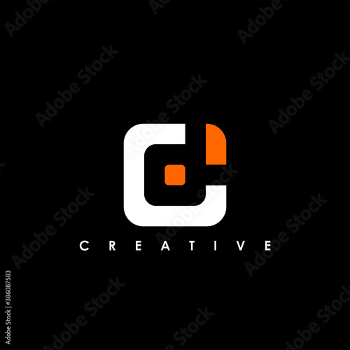 CD Letter Initial Logo Design Template Vector Illustration	
