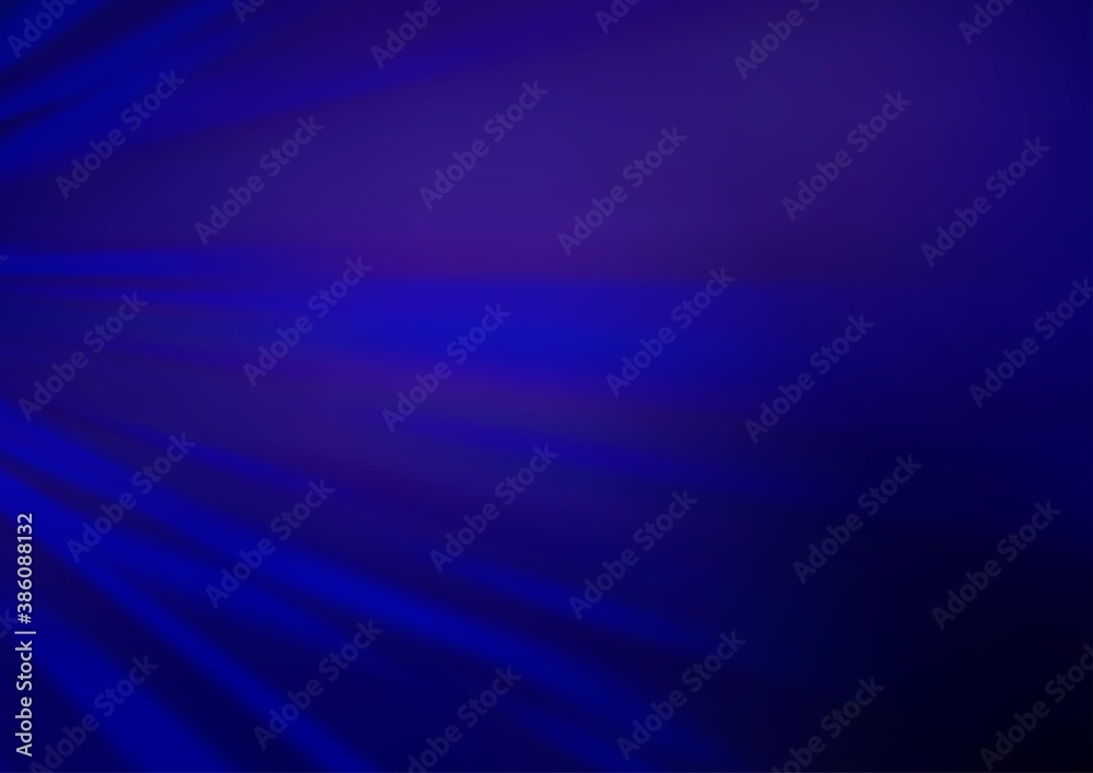 Fototapeta premium Dark BLUE vector template with repeated sticks.