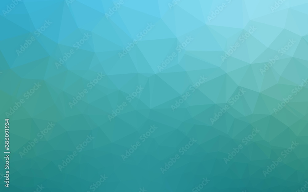 Light BLUE vector abstract mosaic backdrop. Light BLUE vector abstract mosaic backdrop.