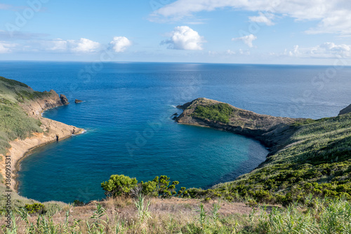 Walk on the Azores archipelago. Discovery of the island of Faial, Azores. Portugal. © seb hovaguimian