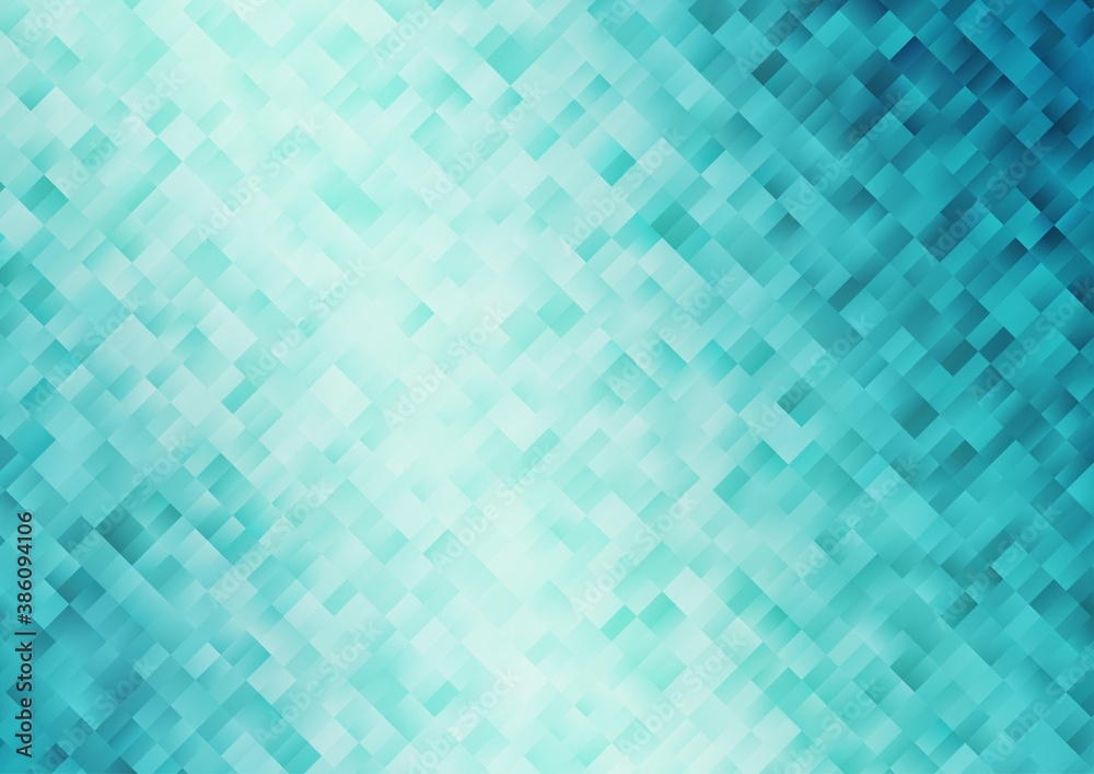 Light BLUE vector texture in rectangular style. Light BLUE vector texture in rectangular style.