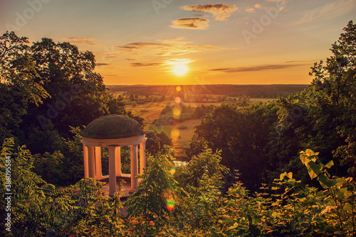 Old pavilion in Sednev. photo