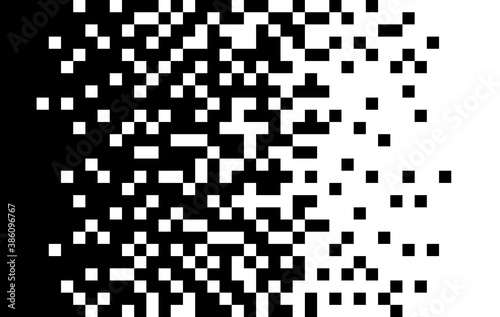 Pixel grid background, abstract geometric mosaic design. Texture vector mosaic , art illustration