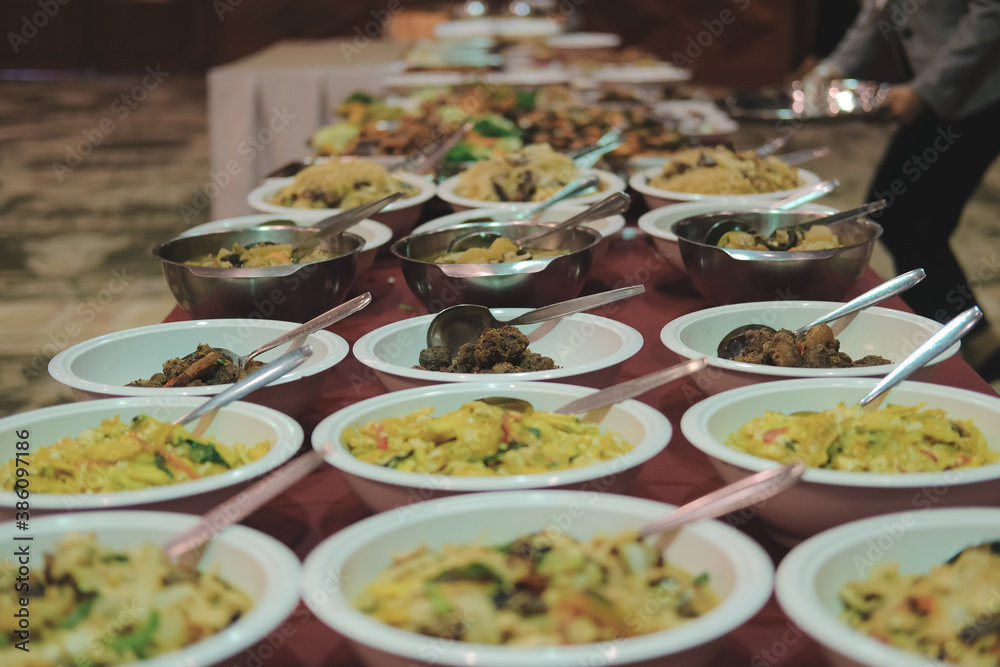 food in plate ready for serving at restaurant food in plate ready for serving at restaurant