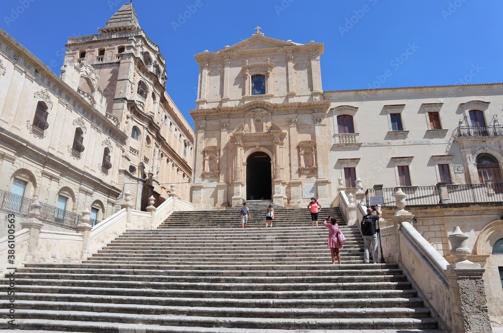 Obraz premium Noto - Chiesa di San Francesco d'Assisi