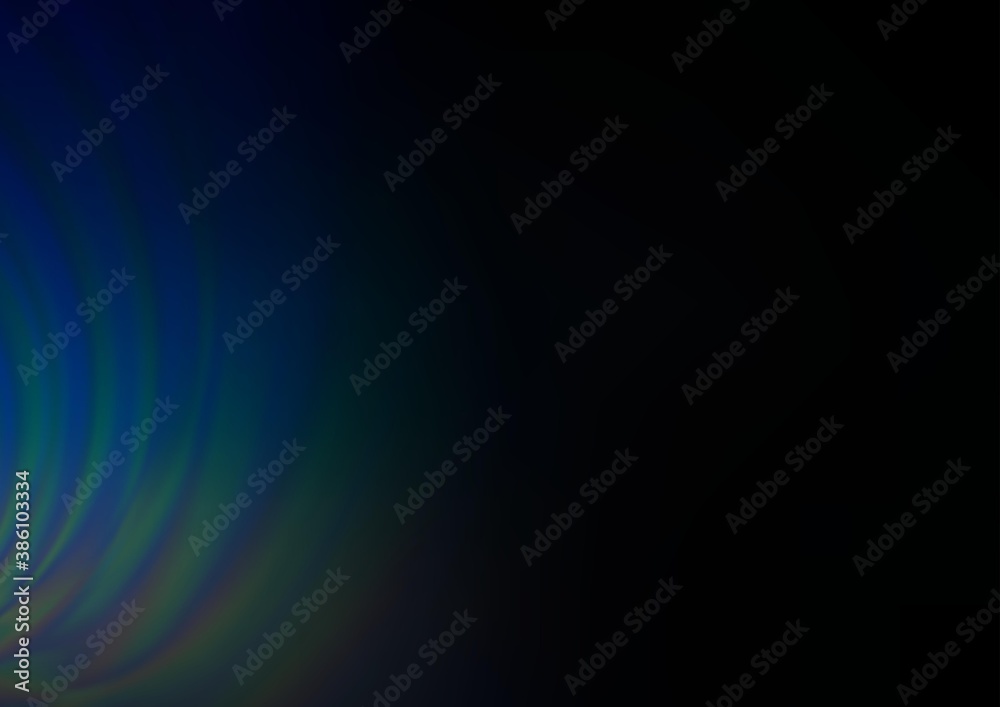 Fototapeta premium Dark BLUE vector modern elegant template.