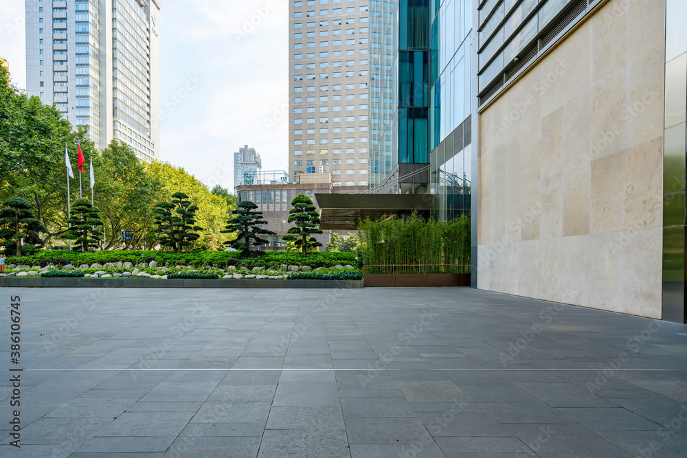 Financial Center Plaza and architecture, Nanjing, China Financial Center Plaza and architecture, Nanjing, China