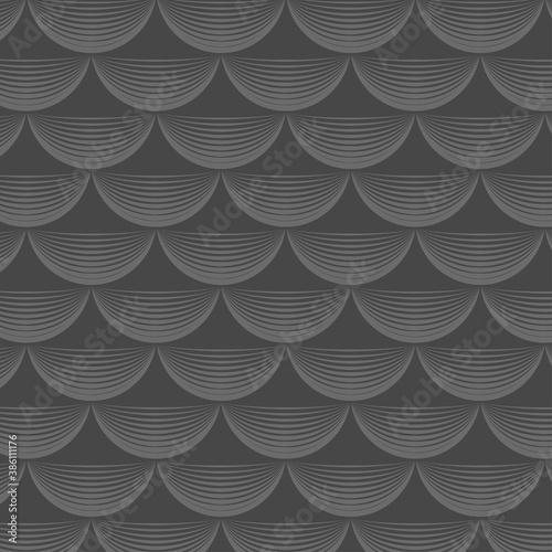 Half cycle gray colors art pattern vector wallpaper background