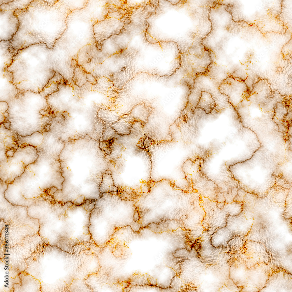 Natural Marble Digital Paper. Gold brown white and gray colors.