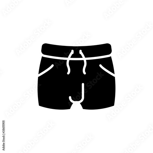 shorts icon vector symbol template