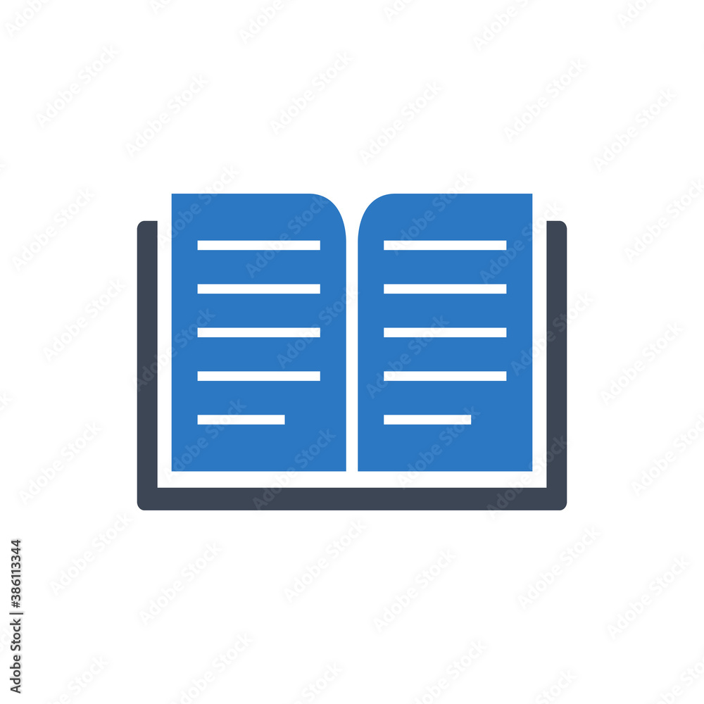 Open book icon Open book icon