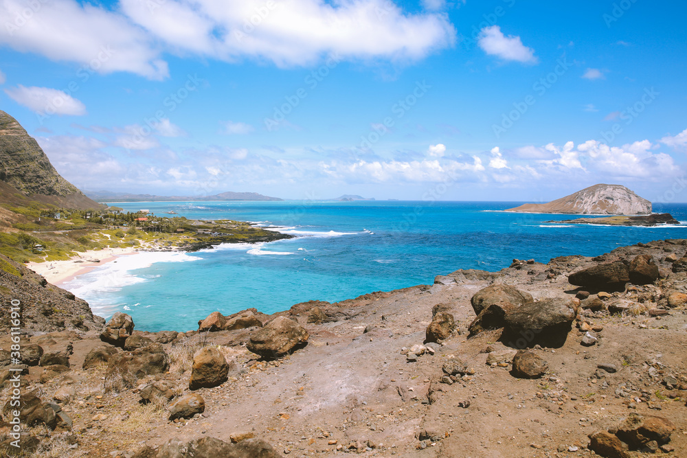 Makapuu lookout, East Oahu coast, Hawaii
