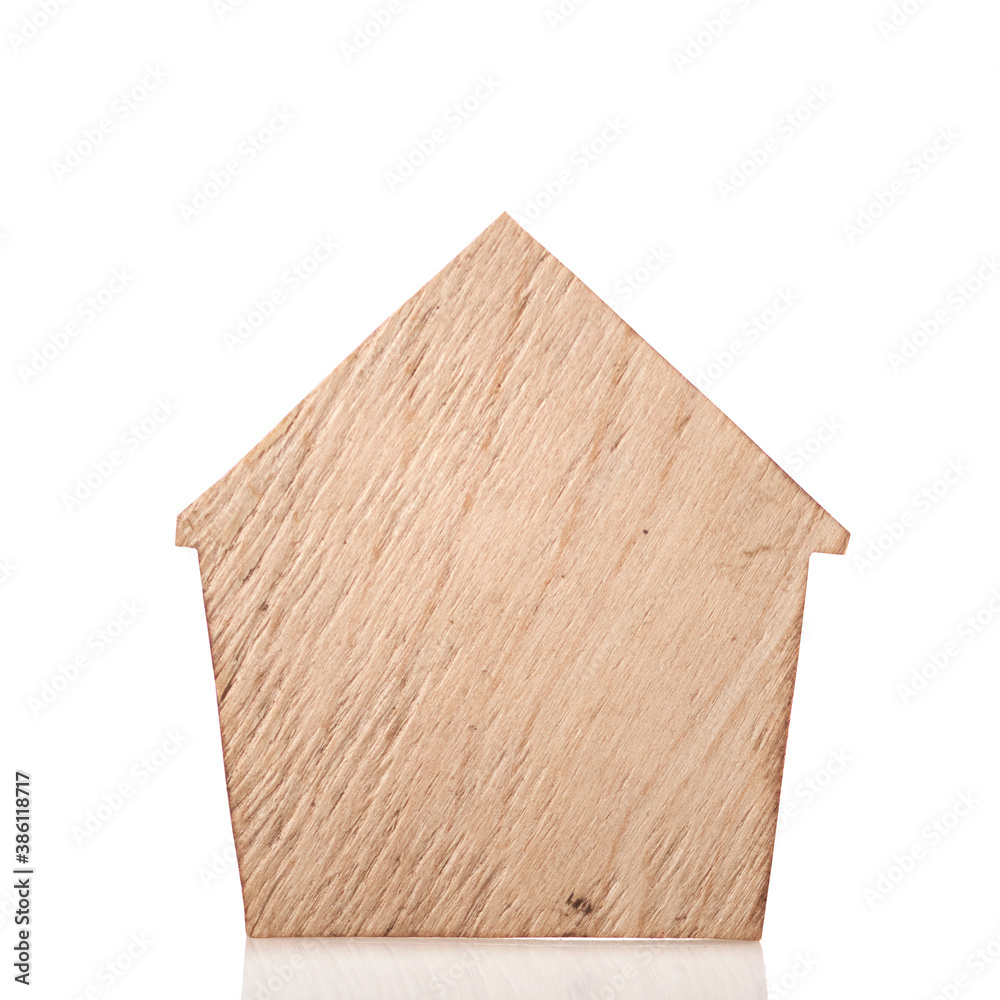 Naklejka premium house modell on white background