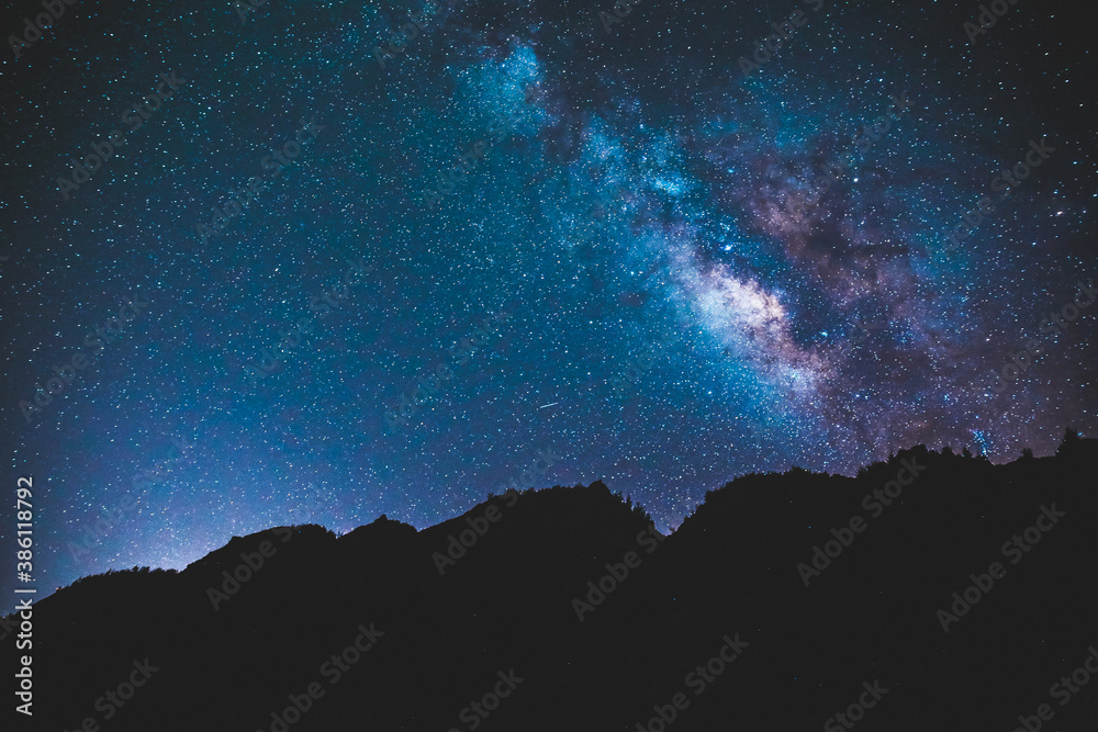 Starry Milky Way at Oahu, Hawaii Starry Milky Way at Oahu, Hawaii