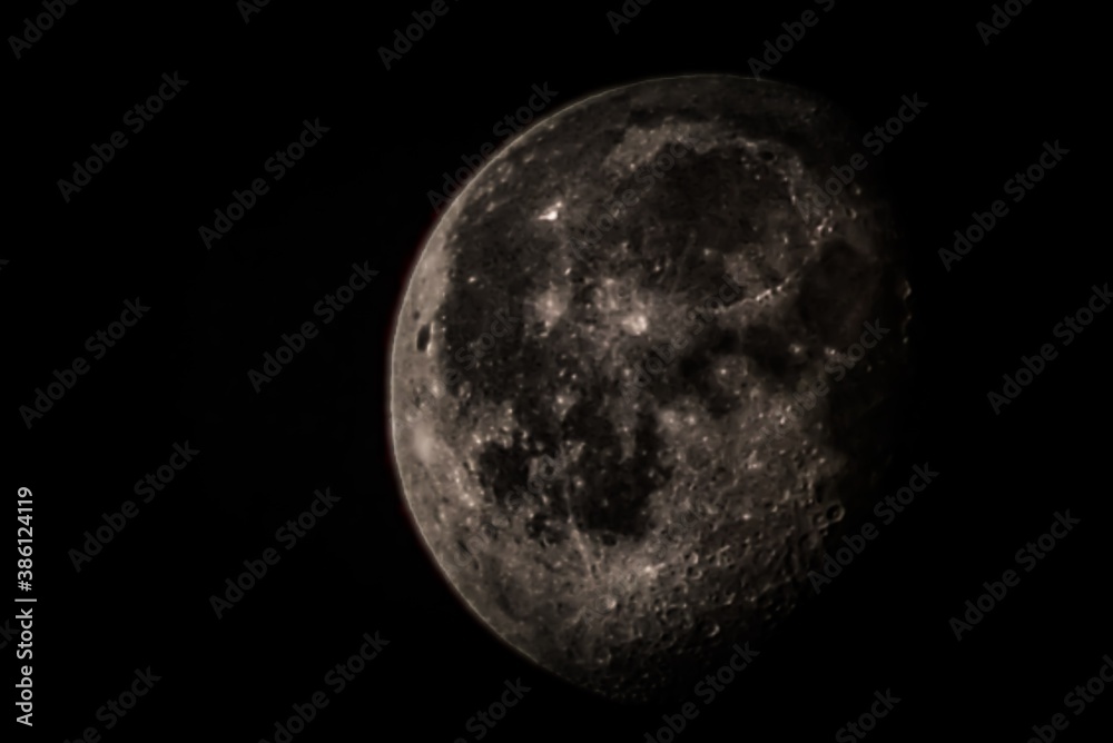 Fototapeta premium moon in space