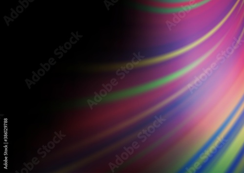 Dark Blue, Red vector abstract background. © Dmitry