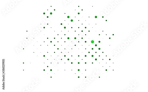 Light Green vector texture with disks.