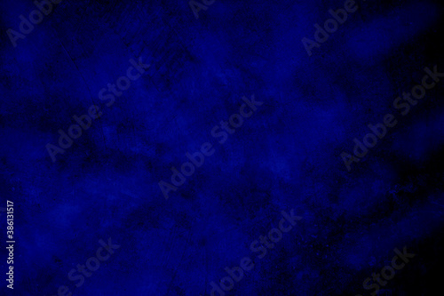 Abstract blue cement and concrete texture for background.