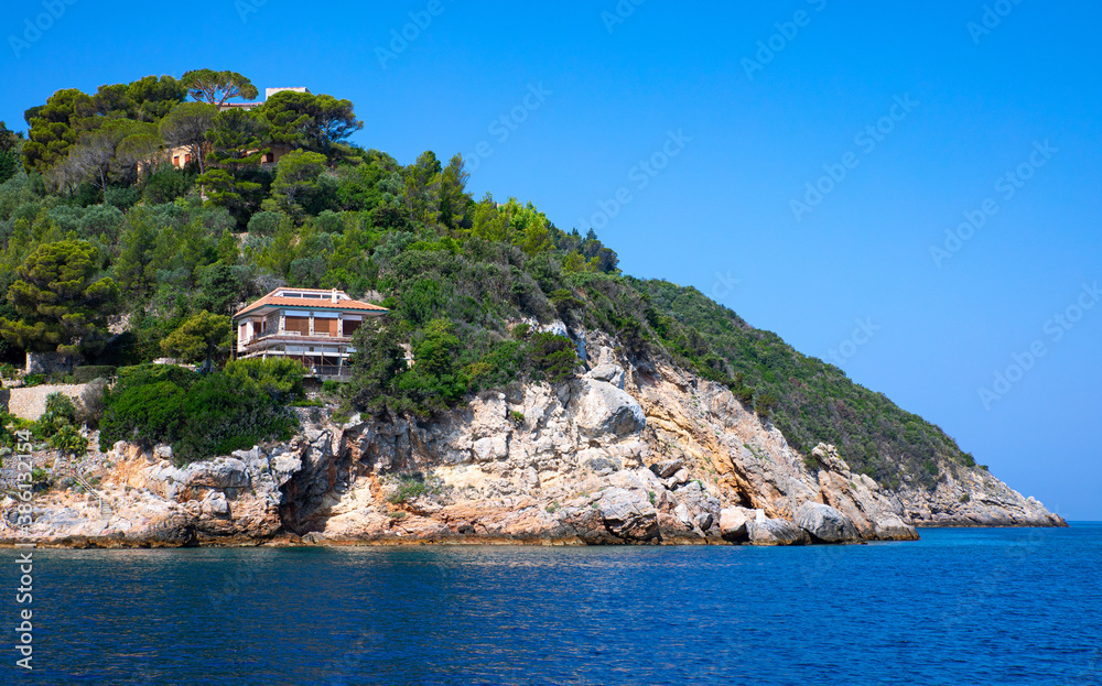 Fototapeta premium Argentario, a promontory on the Tyrrhenian sea.