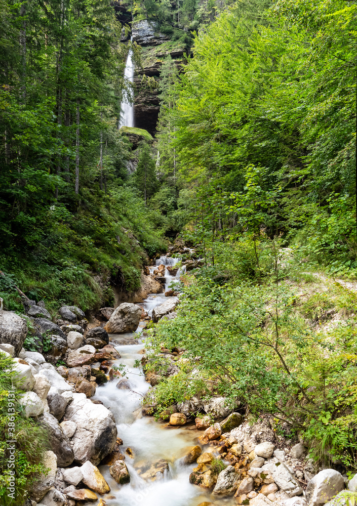 By the Waterfall
