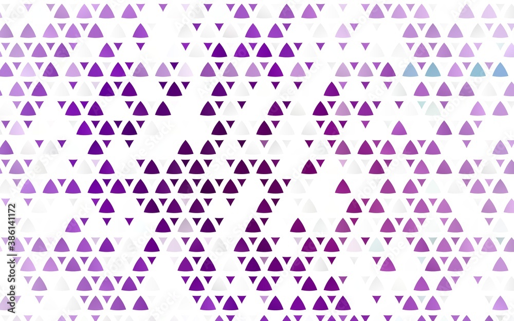 Light Purple vector seamless cover in polygonal style. Light Purple vector seamless cover in polygonal style.