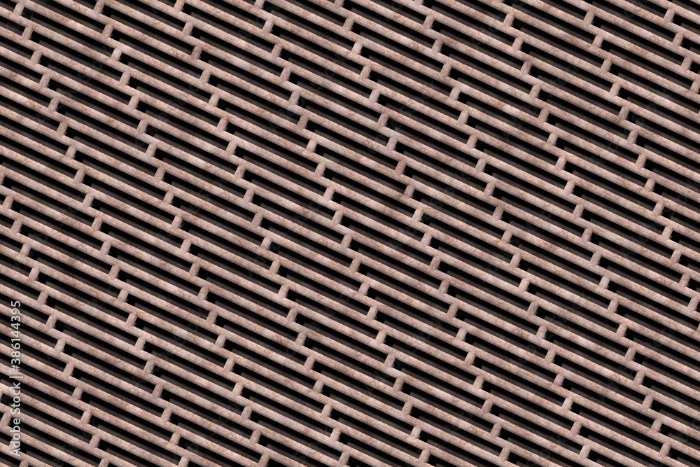 red rusty metal mesh lattice surface background red rusty metal mesh lattice surface background