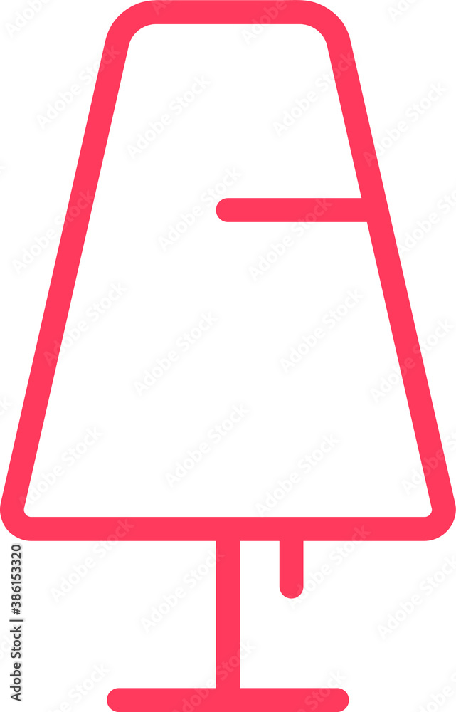 element icon furniture of table lamp for web element icon furniture of table lamp for web