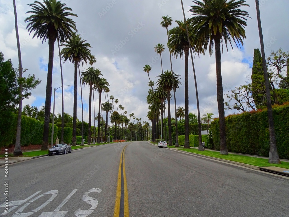 North America, California, City of Los Angeles, Hollywood District and Berverly Hills North America, California, City of Los Angeles, Hollywood District and Berverly Hills