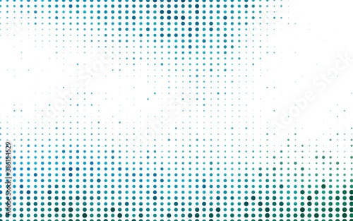 Light Blue, Green vector background with bubbles.