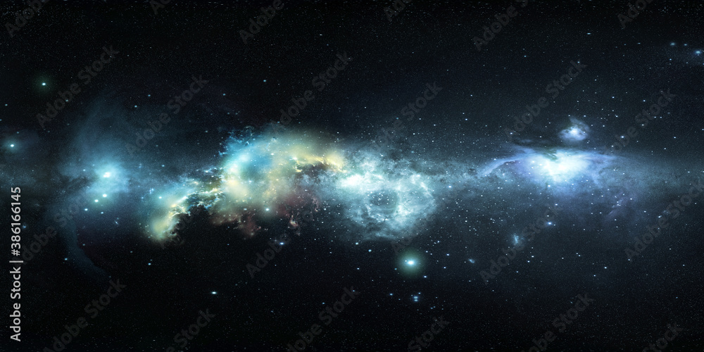 space background starry sky with beautiful nebulae
