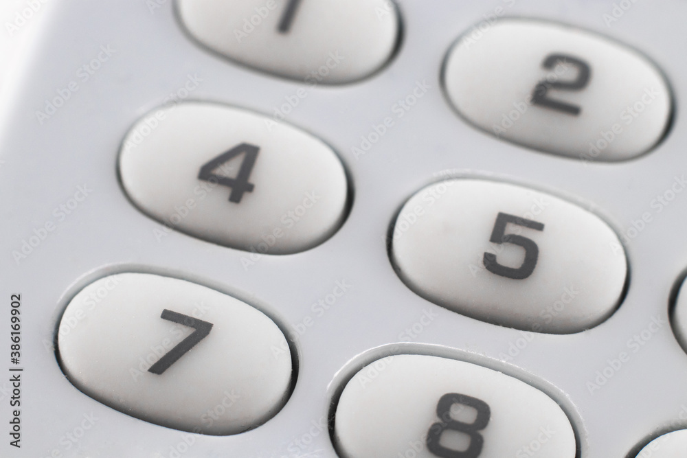 keypad close up. Close up number buttons keypad close up. Close up number buttons