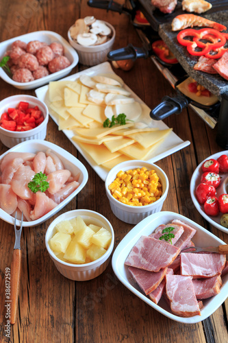 Canvas Print Raclette