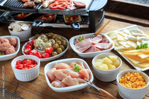 Canvas Print Raclette