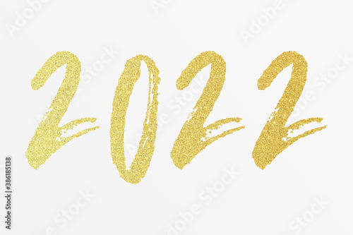 2021 - happy new year 2021 gold
