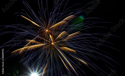 fireworks in the sky