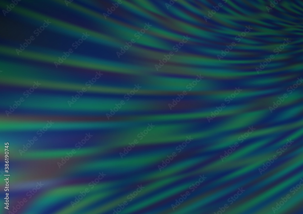 Dark BLUE vector glossy abstract template. Dark BLUE vector glossy abstract template.